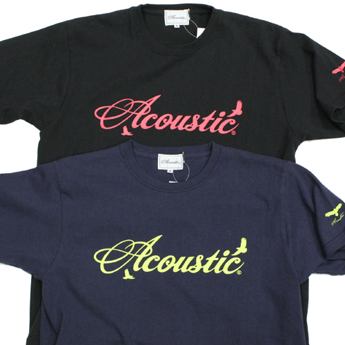 Acoustic(アコースティック)プリントTシャツ