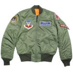 ALPHA MA1 TIGHT フライトジャケット AIR CREW 57TH入荷しました!