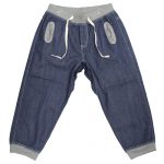 GYMMASTER(ジムマスター)デニムリブクロップドパンツ(ワンウォシュ)入荷しました!