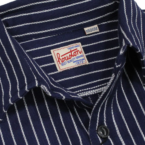 houston(ヒューストン)ストライプネルシャツ