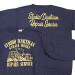 ステュディオダルチザン両Vプリントトレーナー入荷しました!【9987Bネイビー】