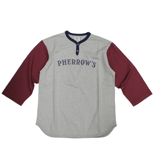 Pherrow's(フェローズ)ベースボールTシャツが入荷
