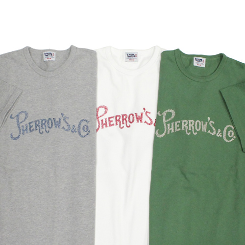 Pherrow's(フェローズ)刺繍ロゴTシャツが入荷