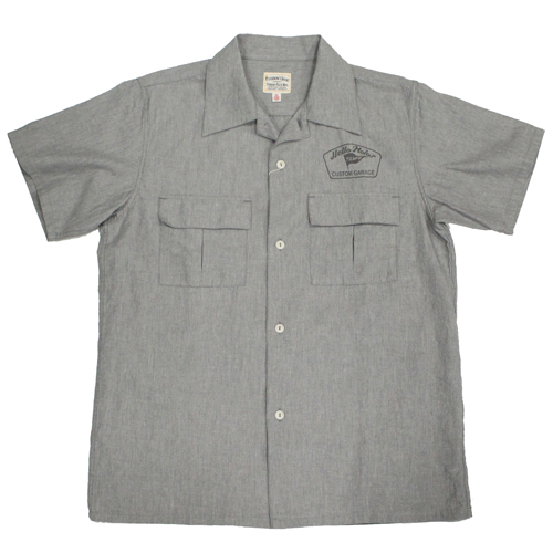 Pherrow's(フェローズ)オープンカラー半袖ワークシャツ