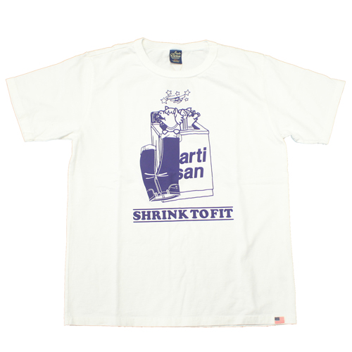 ステュディオダルチザンUSAコットンプリントTシャツ