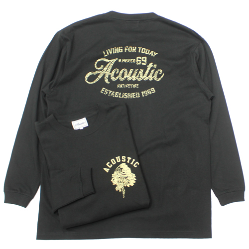 Acoustic(アコースティック)長袖Tシャツが入荷しました！