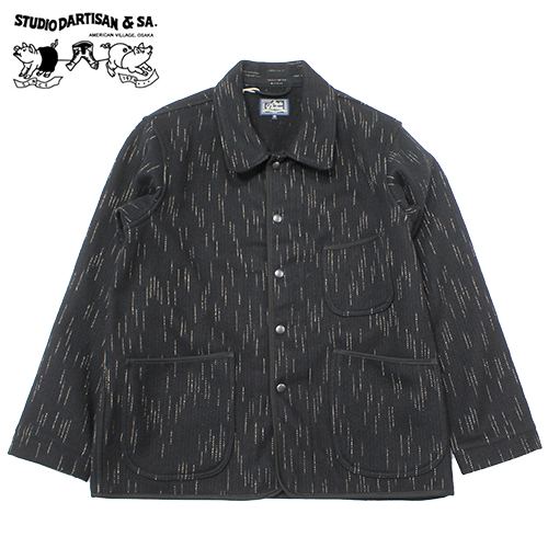 ステュディオダルチザン絣染めビーチクロスジャケットが入荷しました！