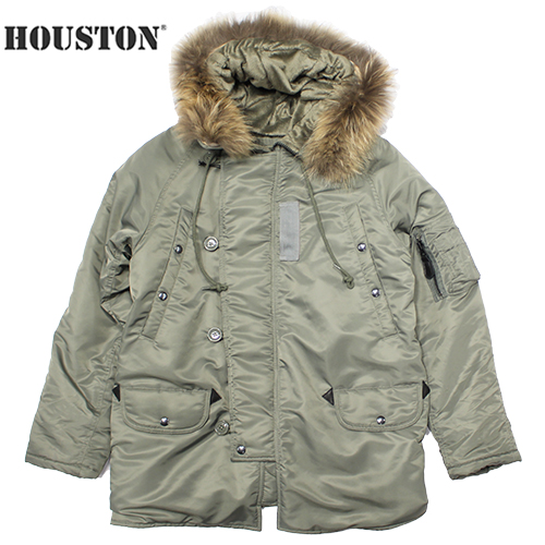 HOUSTON N-3 フライトジャケット ミリタリー LARGE ヒューストン 楽天市場】クーポンで15%OFF☆HOUSTON GOLD ヒューストン ゴールド