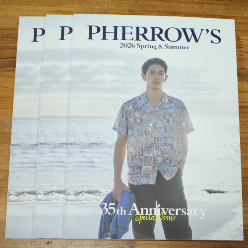 フェローズ2026春夏コレクションのカタログが届きました！