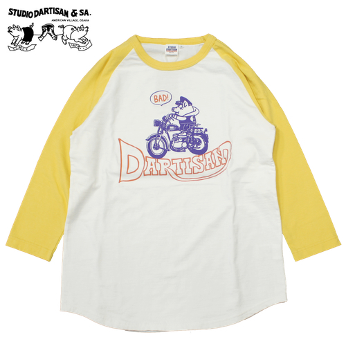 ステュディオダルチザンラグラン7分袖Tシャツが入荷しました！